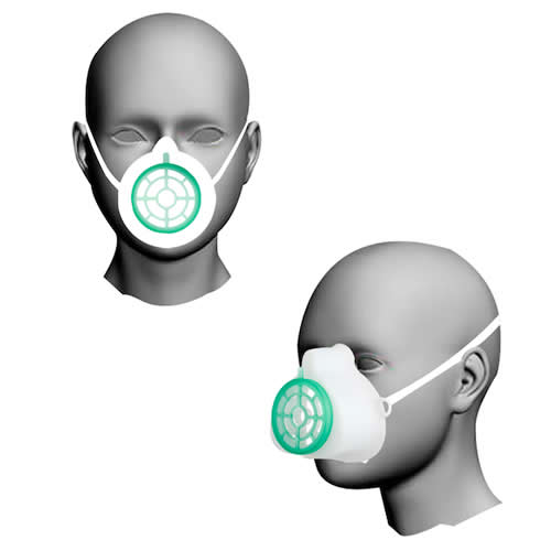 Atemschutzmasken für Erwachsene (mehrfach verwendbar)